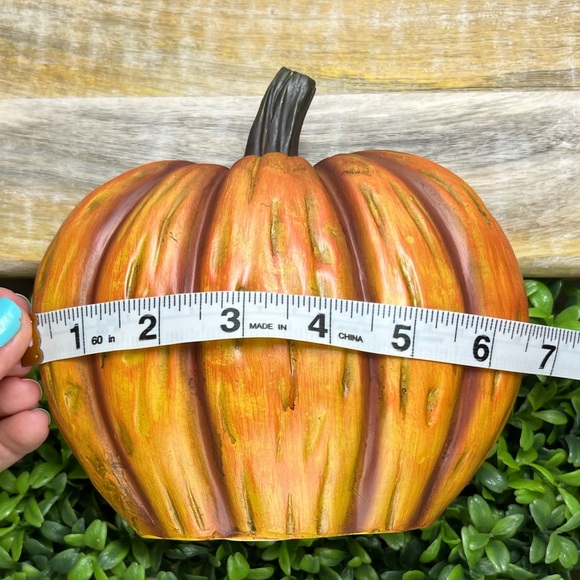 Halloween Fall Holiday Table Decor Resin Pumpkin, Skeleton,  Fake Book NEW - Picture 9 of 13